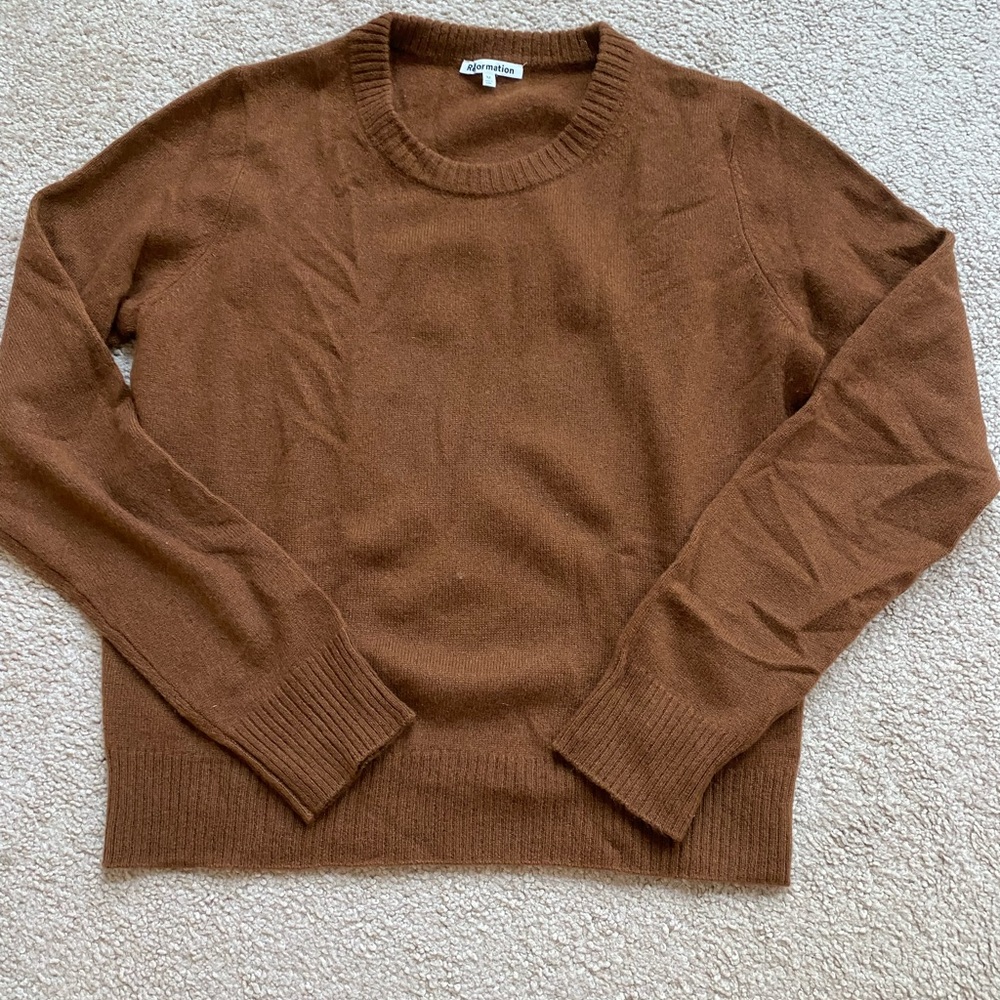 Reformation Cashmere Sweater- size m